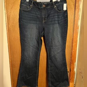 Maurices mid rise flare jeans
